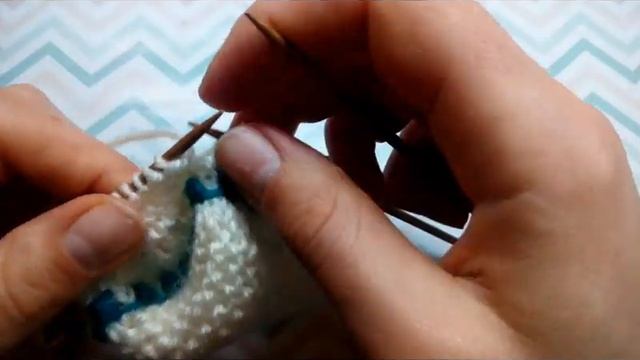 Детские пинетки для новорожденных без шва на 5 спицах #18 смотреть онлайн