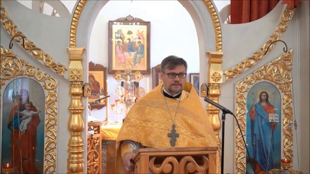Евангелие от Мф гл 22, 35 46 стих, проповедь иерея Дмитрия Чуева о истинной любви к Богу и людям смотреть онлайн