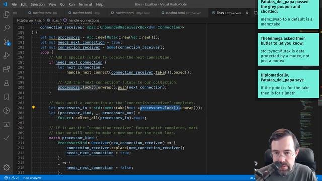 0420 -- Rust: rustfmt / HTTP server смотреть онлайн