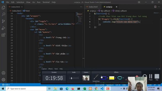 How to create responsive menu - Mobile menu close when click outside смотреть онлайн