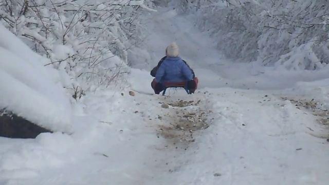 Скелетон - Олимпийский вид спорта-тренировка.Горка.Катались с горы. смотреть онлайн