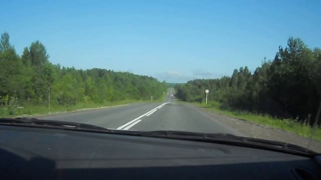 Дорога Киров-Пермь. За Омутнинском смотреть онлайн
