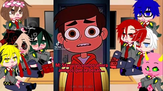 bnha react to star forces of evil смотреть онлайн