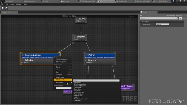 Unreal Engine 4 AI Behavior Tree & NavMesh - Part 2/5 смотреть онлайн