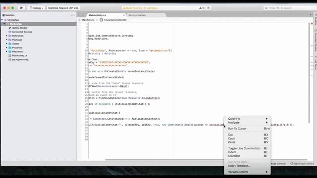 Xamarin Chat App Tutorial - Build Xamarin Chat App from scratch in 10 MINUTES! смотреть онлайн