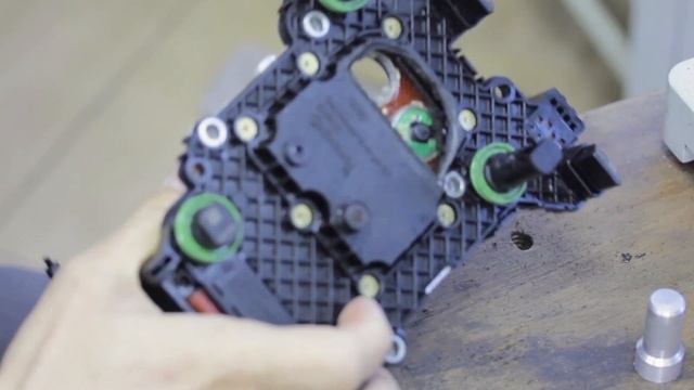 Replacement of pressure sensors in the transmission DQ500 0BH 0BT. Electronic control unit repair смотреть онлайн