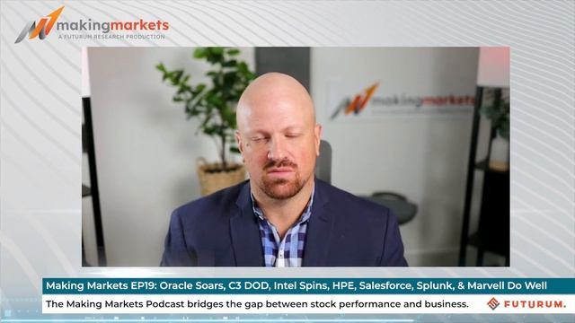Making Markets EP19: Oracle Soars, C3 DoD, Intel Spins, HPE, Salesforce, Splunk, and Marvell Do Wel смотреть онлайн