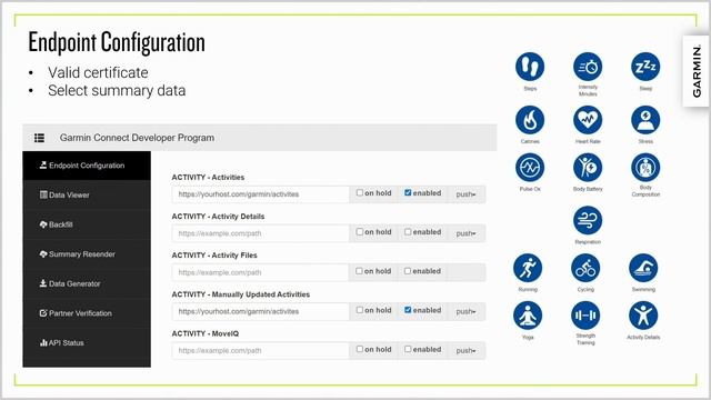 Garmin Connect Developer Program | Introduction To API Integrations | Garmin
