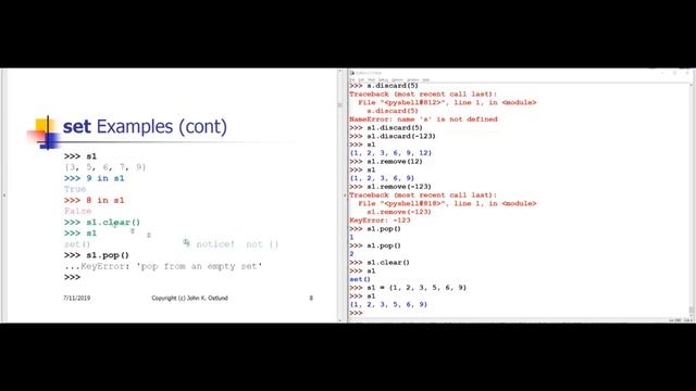 MSCF Python Basics 2023 Week2 3of4 смотреть онлайн