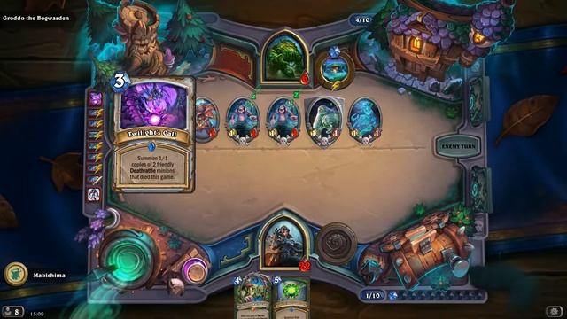 Hearthstone - Witchwood - Monster Hunt Adventure - Tracker смотреть онлайн
