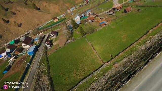 Село Инзер Республика Башкортостан съемка с FPV дрона [FPV DRONEUFA] смотреть онлайн