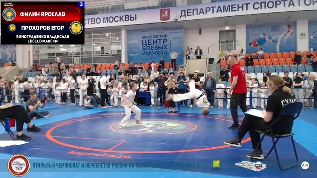 Открытый Чемпионат и Первенство России по капоэйра 2023 - Площадка 3 смотреть онлайн