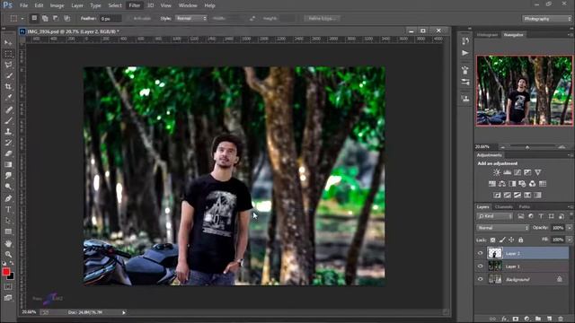 Photoshop CC || Rasu Edit'z | Natural editing Background blur || best PhotoshopTutorial 2017 смотреть онлайн