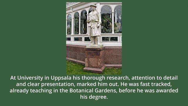 Carl Linnaeus ST 1 смотреть онлайн