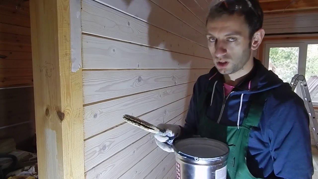 BIOFA. Покраска стен маслом.