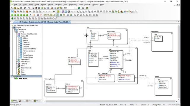Create and Deploy Database Design with ER/Studio Data Architect смотреть онлайн