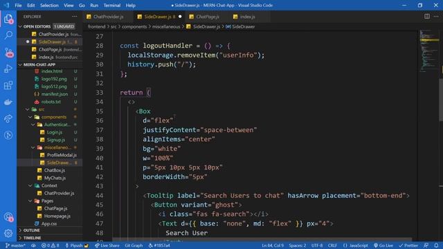 Building Chats Page UI - MERN Stack Chat App with Socket.IO #11 смотреть онлайн
