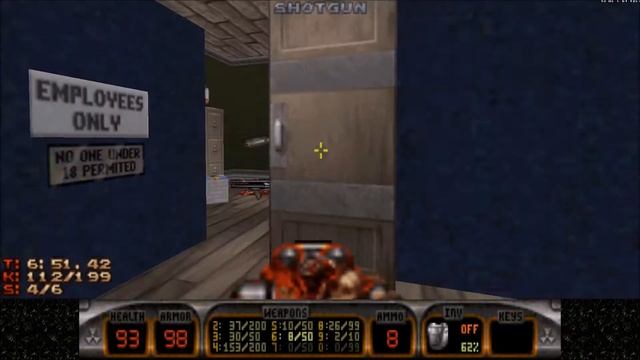 Duke 3d: User Map - X3 Studios (Come get Some) 100% kills & secrets смотреть онлайн