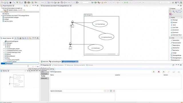 Code Generation with Papyrus Designer I: Basic Batch Generation смотреть онлайн