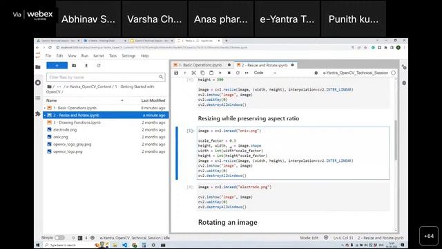 eLSI: Technical Session on Introduction to Image Processing using OpenCV смотреть онлайн