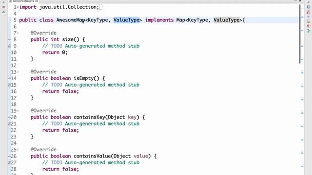Implementing the Java Map Interface in our Binary Search Tree class смотреть онлайн