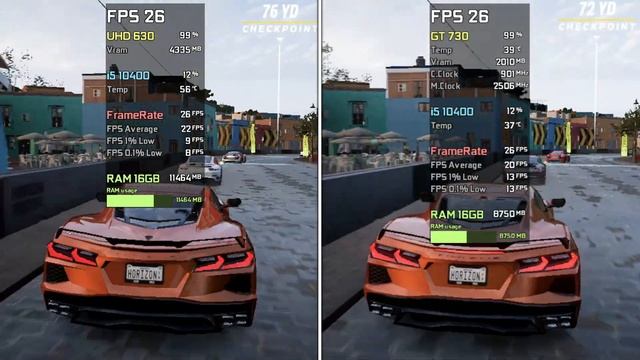 Intel UHD 630 vs GT 730 GDDR5 - Test in 7 Games смотреть онлайн