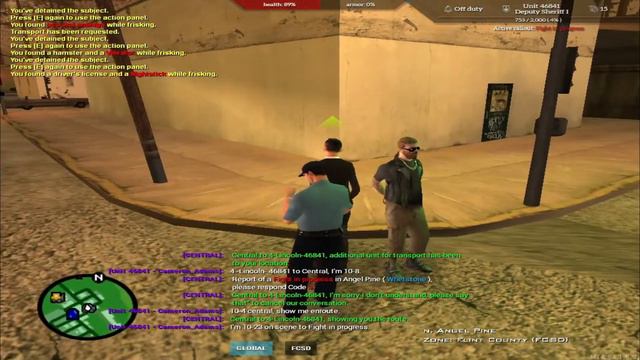 SAPDFR MTA #2 / Джонни и бутылка смотреть онлайн