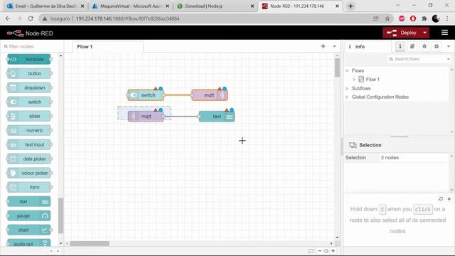 Nexto Xpress com MQTT - Criando um dashboard no Node-RED смотреть онлайн