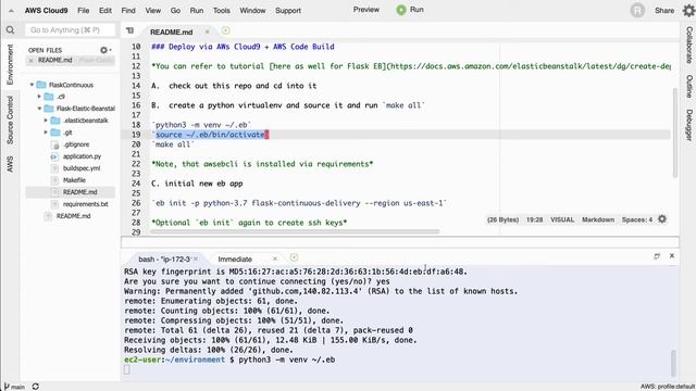 aws elastic beanstalk flask смотреть онлайн