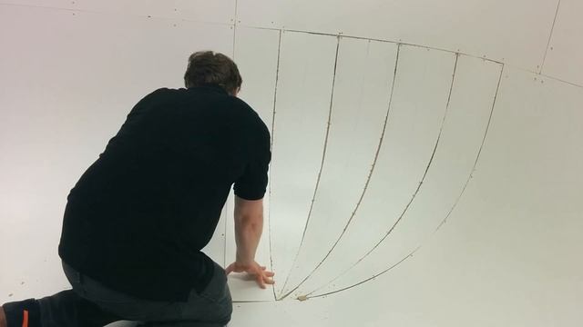 Building a green screen cyclorama - time lapse смотреть онлайн
