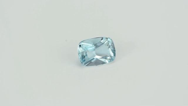 Натуральный аквамарин 1.70 Ct Natural aquamarine gemstone смотреть онлайн