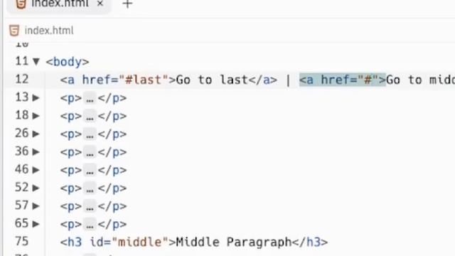 HTML CSS Using Anchor Tags смотреть онлайн
