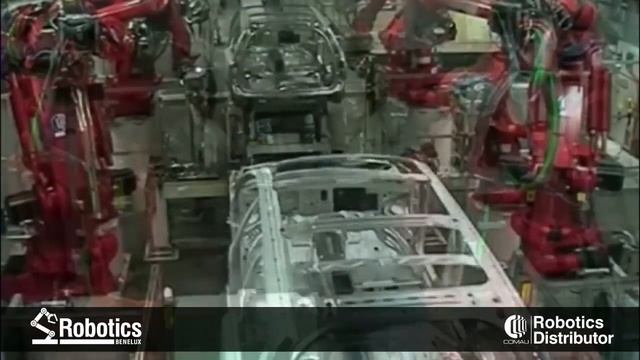 Robots building a Volvo смотреть онлайн