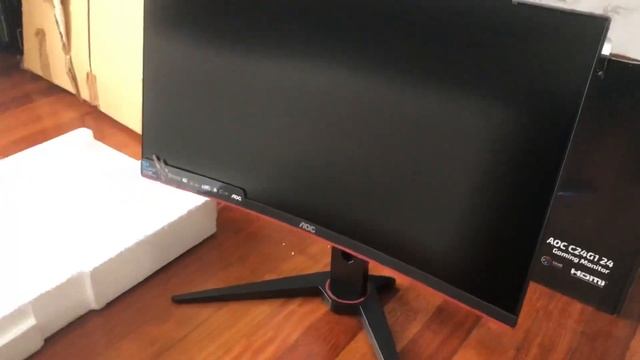 Unboxing y vistazo rápido al AOC C24G1 смотреть онлайн