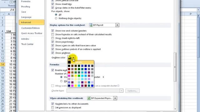 Excel 2010: Print Preview смотреть онлайн