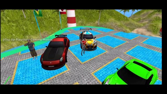 Crazy Car Stunt - Mega Ramp / 3D Games / Android Gameplay смотреть онлайн