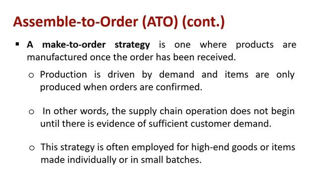 Understanding Assemble to Order (ATO) смотреть онлайн