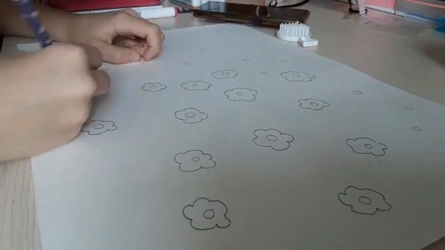 неделя влогов день #1 // рисуем фон для видео смотреть онлайн