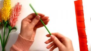 Гиацинт своими руками. Простая и красивая поделка из цветной бумаги