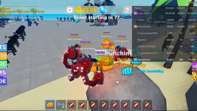 Getting Spawnkilled in Muscle Legends Roblox смотреть онлайн