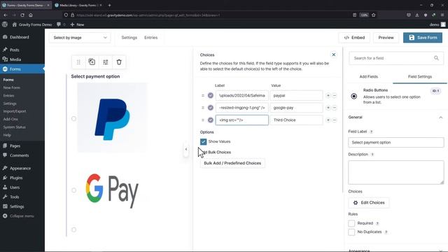 How To Add Image Choices In Contact Forms In WordPress | Gravity Forms | WordPress Tutorial смотреть онлайн