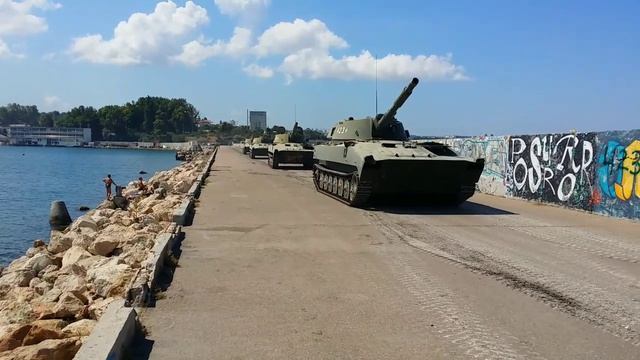 Тренеровка к 9-му Мая АР Крым г.Севастополь Южный-мол 2021г. смотреть онлайн