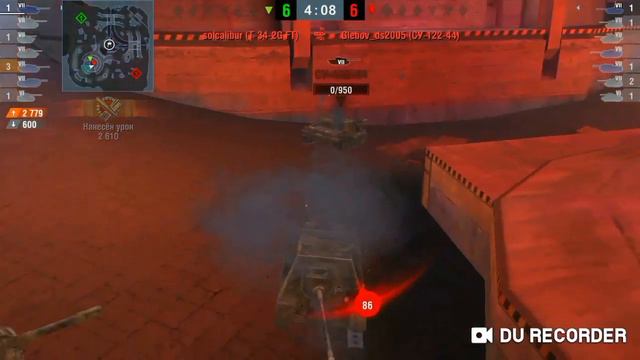 Первый бой на су 122 44 в world of tanks blitz смотреть онлайн