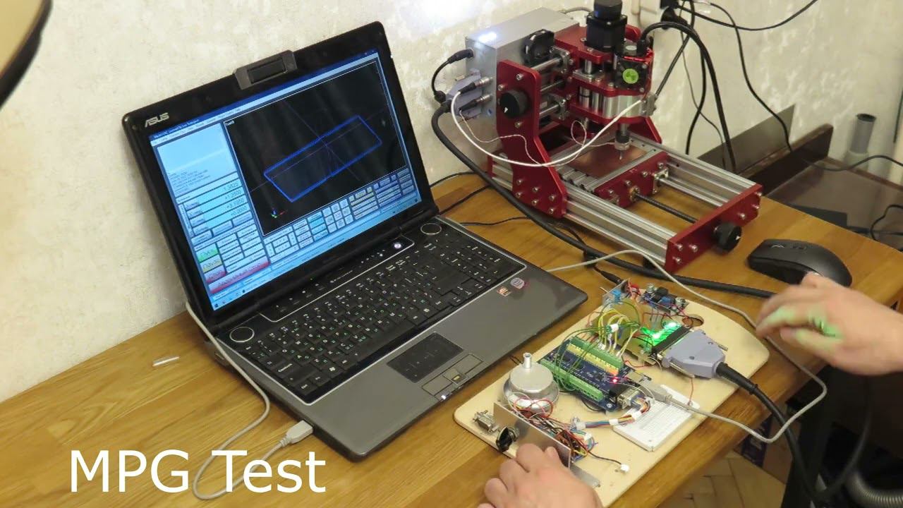 CNC1310 Mach3 Test