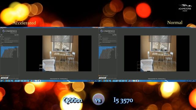 CINEBENCH R20 (Q6600 VS I5 3570) смотреть онлайн