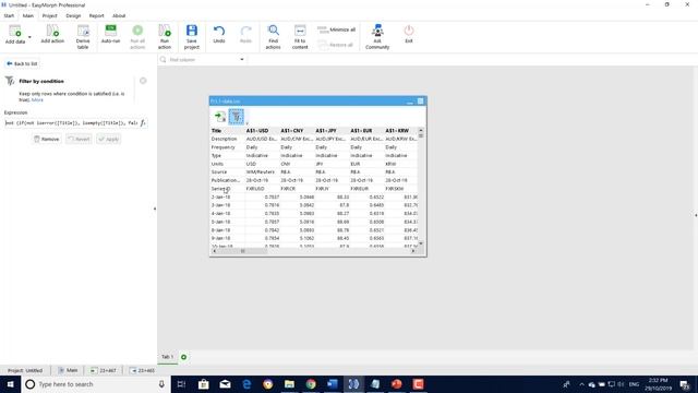 EasyMorph - Remove Empty Rows, Trim Table and Move Labels смотреть онлайн