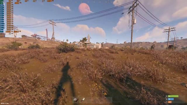 1660 + Ryzen 5 2600x тесты в RUST