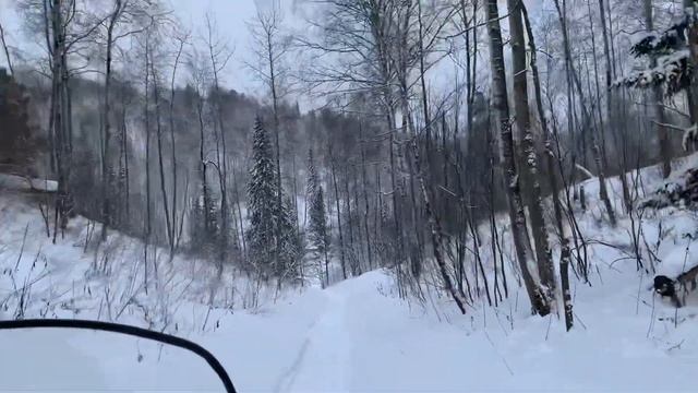 Буран 4ТД: Покатушки по горкам.