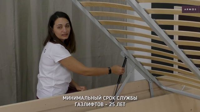 Кровать МОНИКА 3. Производство компании ARMOS. смотреть онлайн