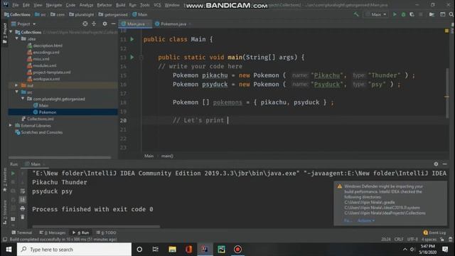 toString() method in java смотреть онлайн